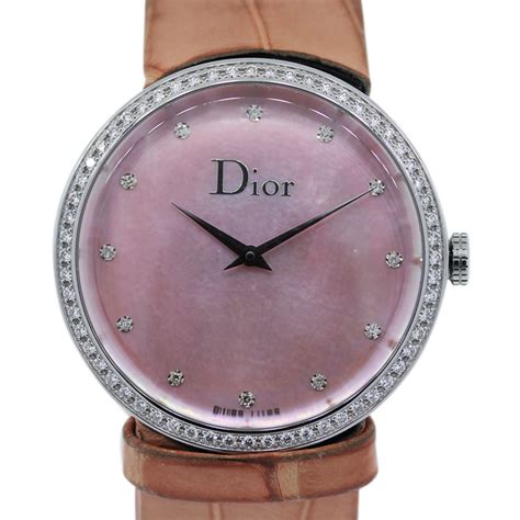 dior pearl watch|vintage christian dior watches.